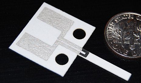 Paper Accelerometer Could Mean Disposable Devices