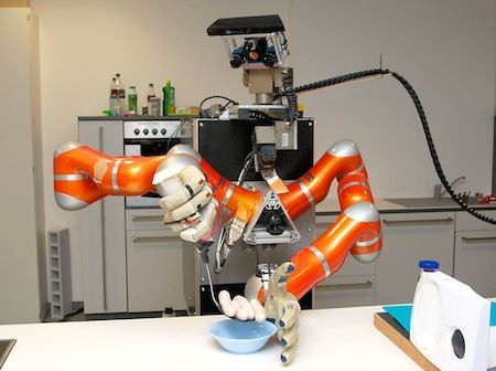robots - Los Robots James y Rosie, preparan  Salchicha Baviera Juntos  1872115