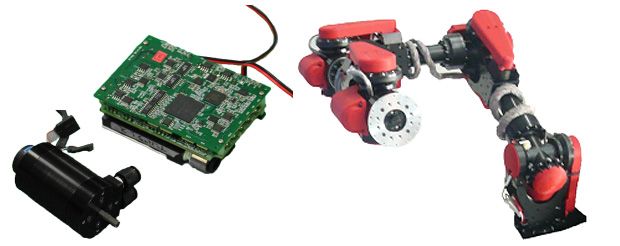 SCHAFT robot motor and controller
