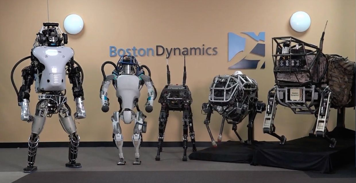роботы  Boston Dynamics