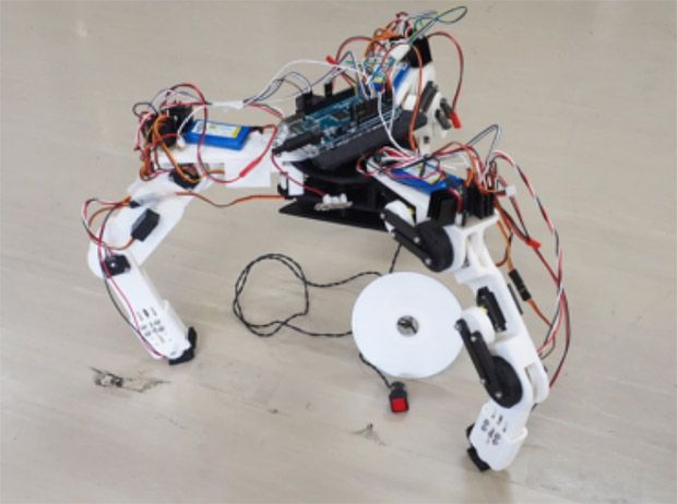 Osaka University tripod robot