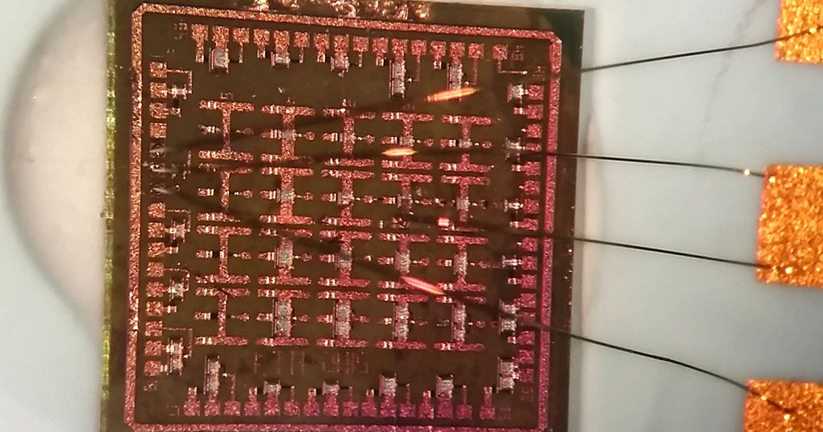 Making Radio Chips for Hell