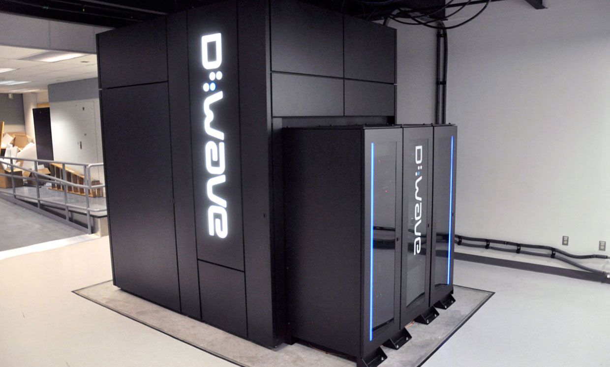 NASA's D-Wave Two quantum computer in the NASA Advanced Supercomputing (NAS) facility at NASA’s Ames Research Center. 