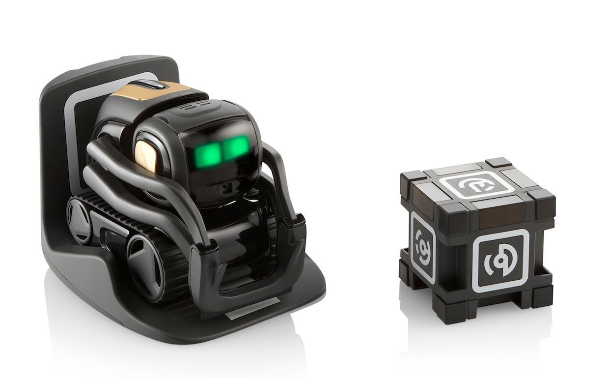 Anki vector with charger and cube