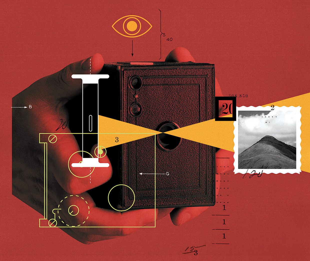 September 1888 George Eastman Patents His Kodak Camera - 