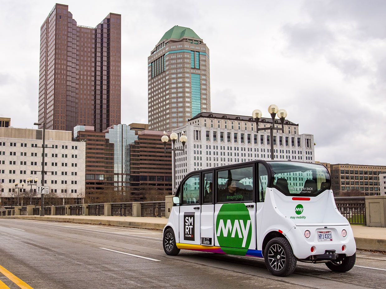 May Mobility Shuttle in Ohio