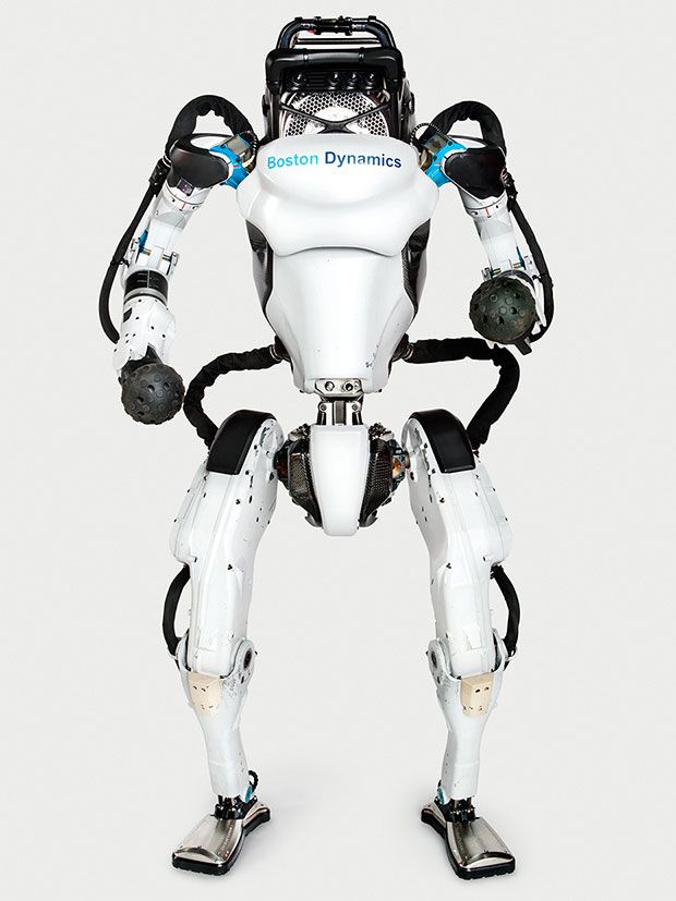 Boston Dynamics' Atlas robot standing