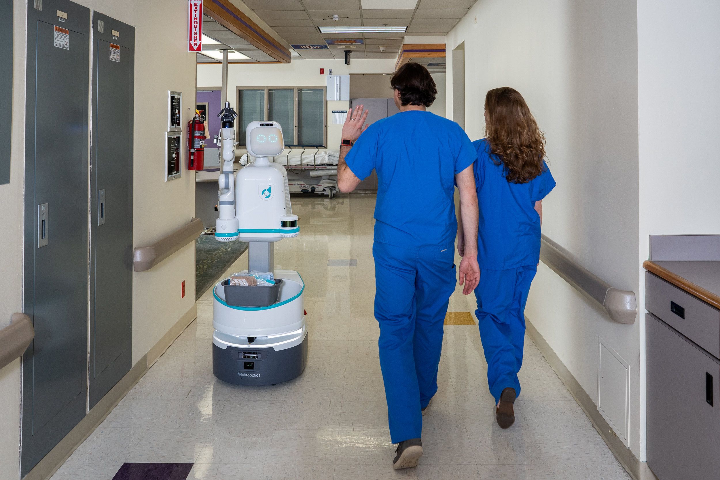 Moxi robot at Texas hospital