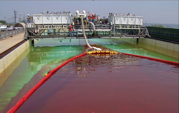 In 2011, such tests were conducted as part of the Wendy Schmidt Oil Cleanup XChallenge.