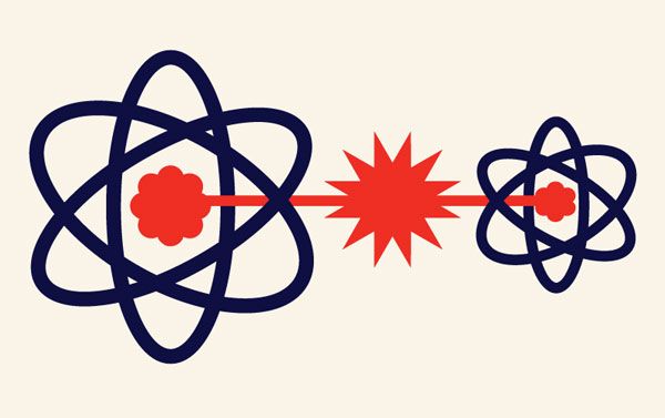 illustration two atoms 