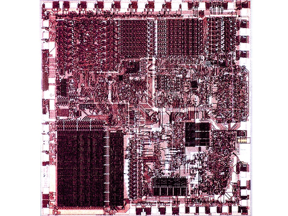 8088 Microprocessor chip