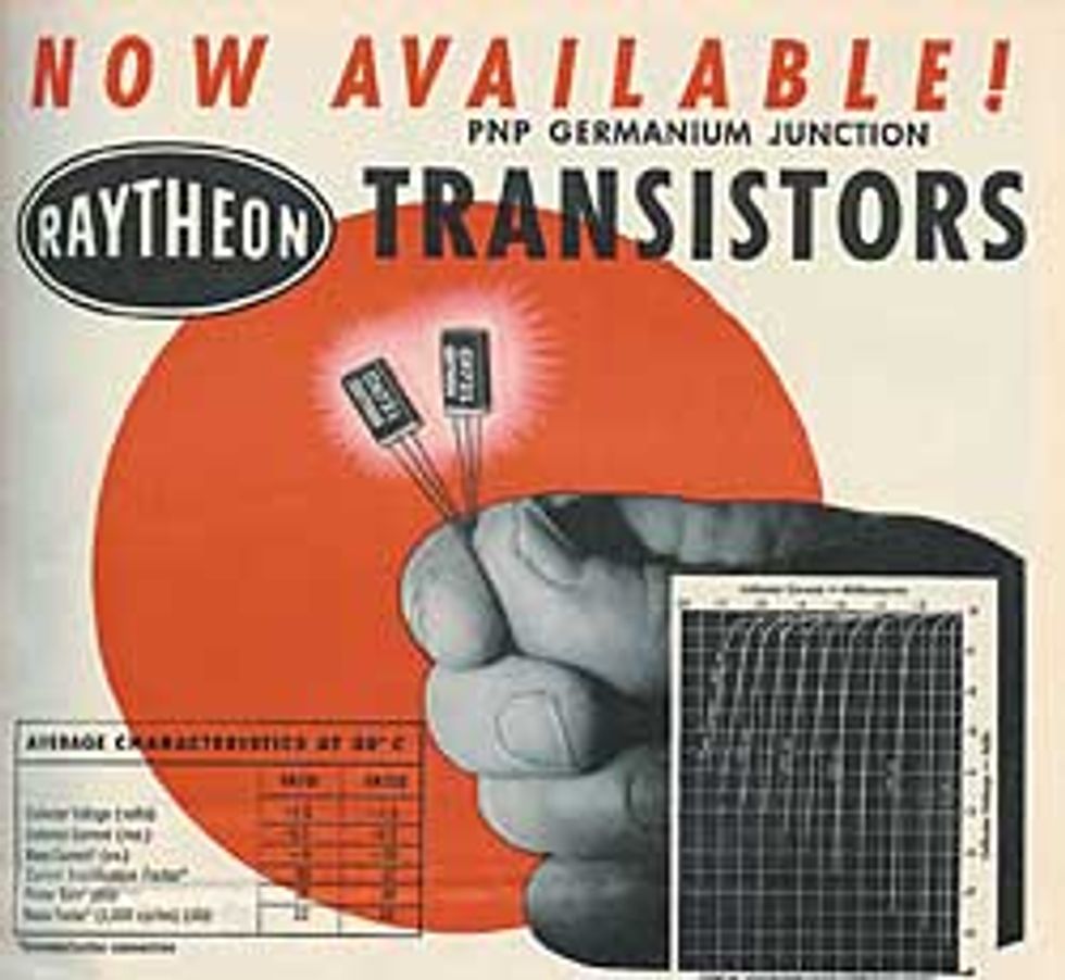 A 1953 Ratheon ad.