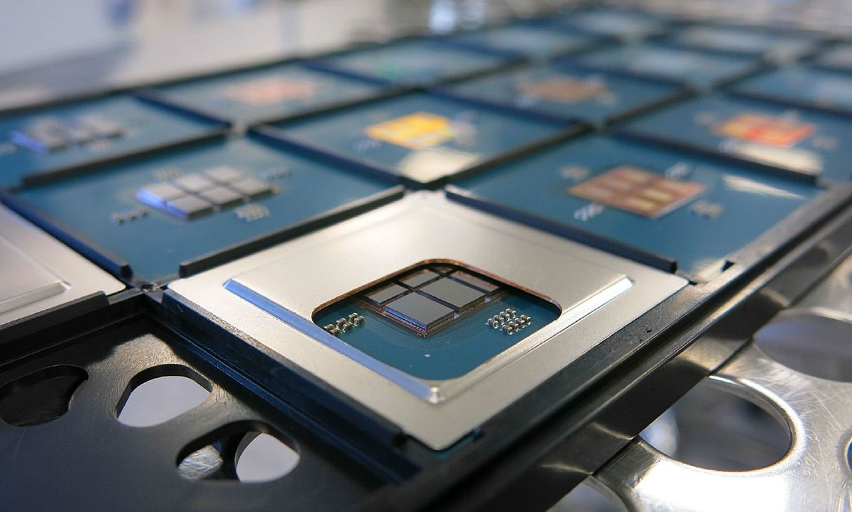 A 96-core processor out of six chiplets.