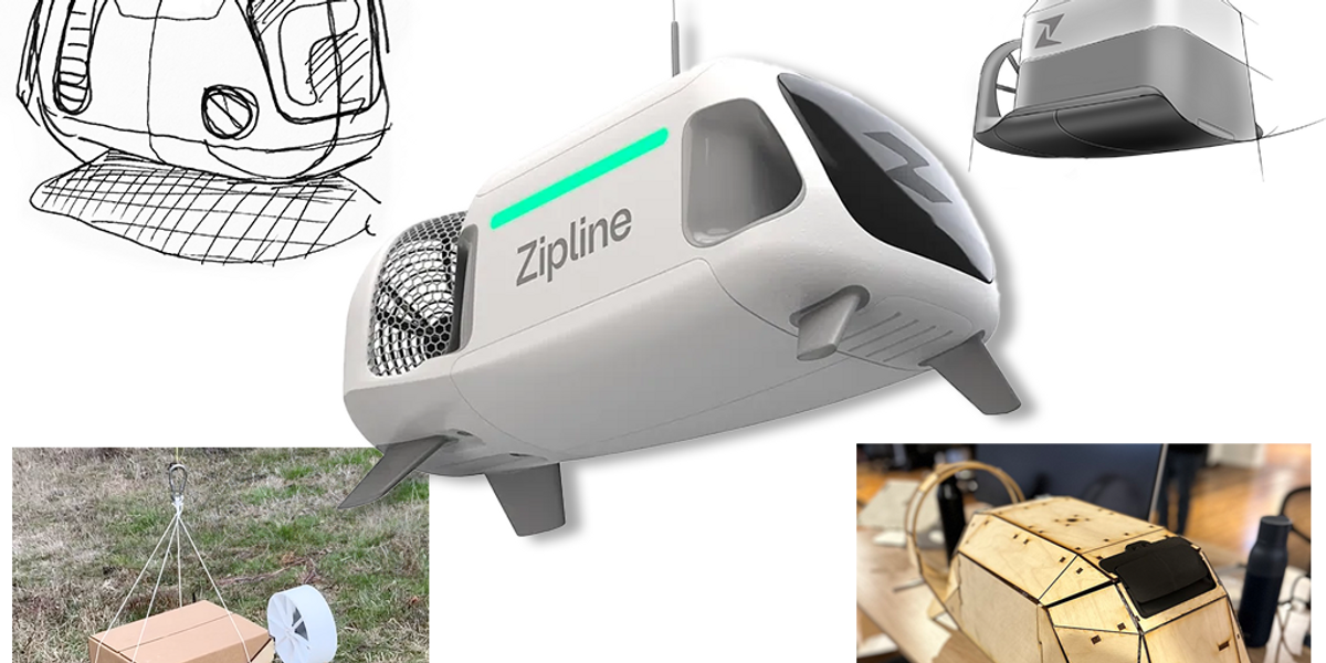 The Design Process of Zipline’s Droid Delivery System