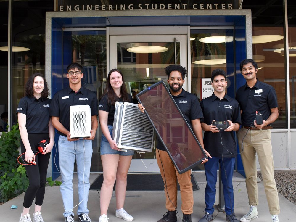 Arizona State Students Develop a Solar-Powered Air Filtration System