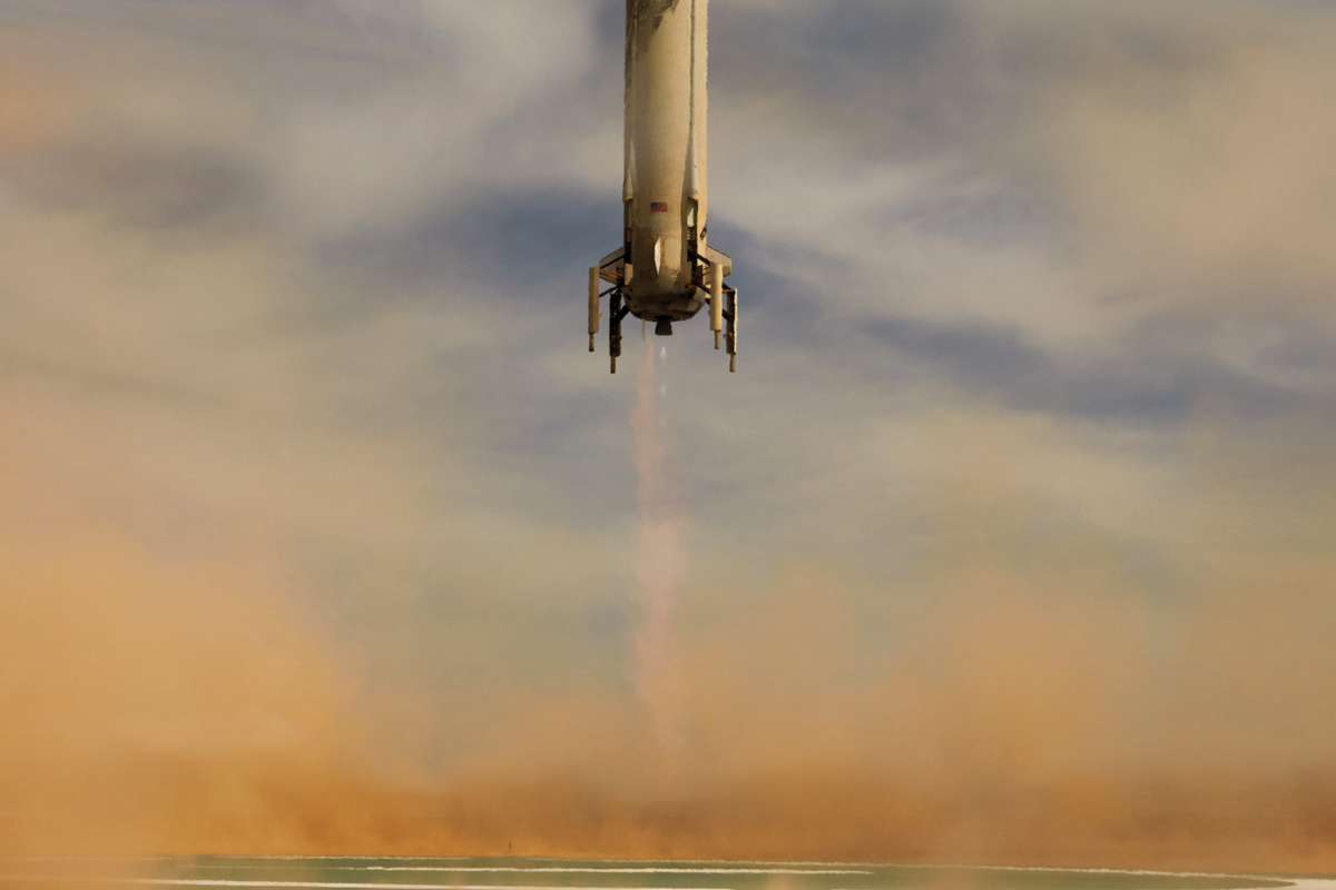 How Flyback Rocket Boosters Got Off the Ground