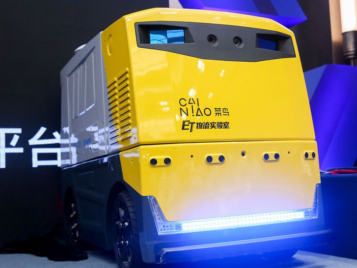 Alibaba has built the world’s first self-driving truck guided by solid-state lidar.
