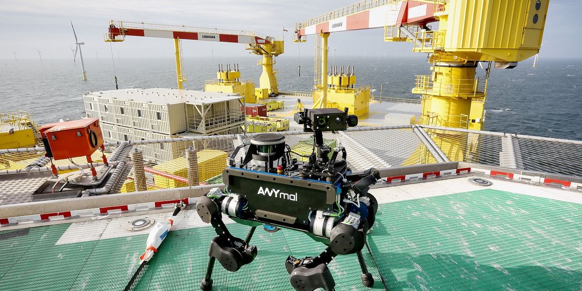 North Sea Deployment Shows How Quadruped Robots Can Be Commercially Useful