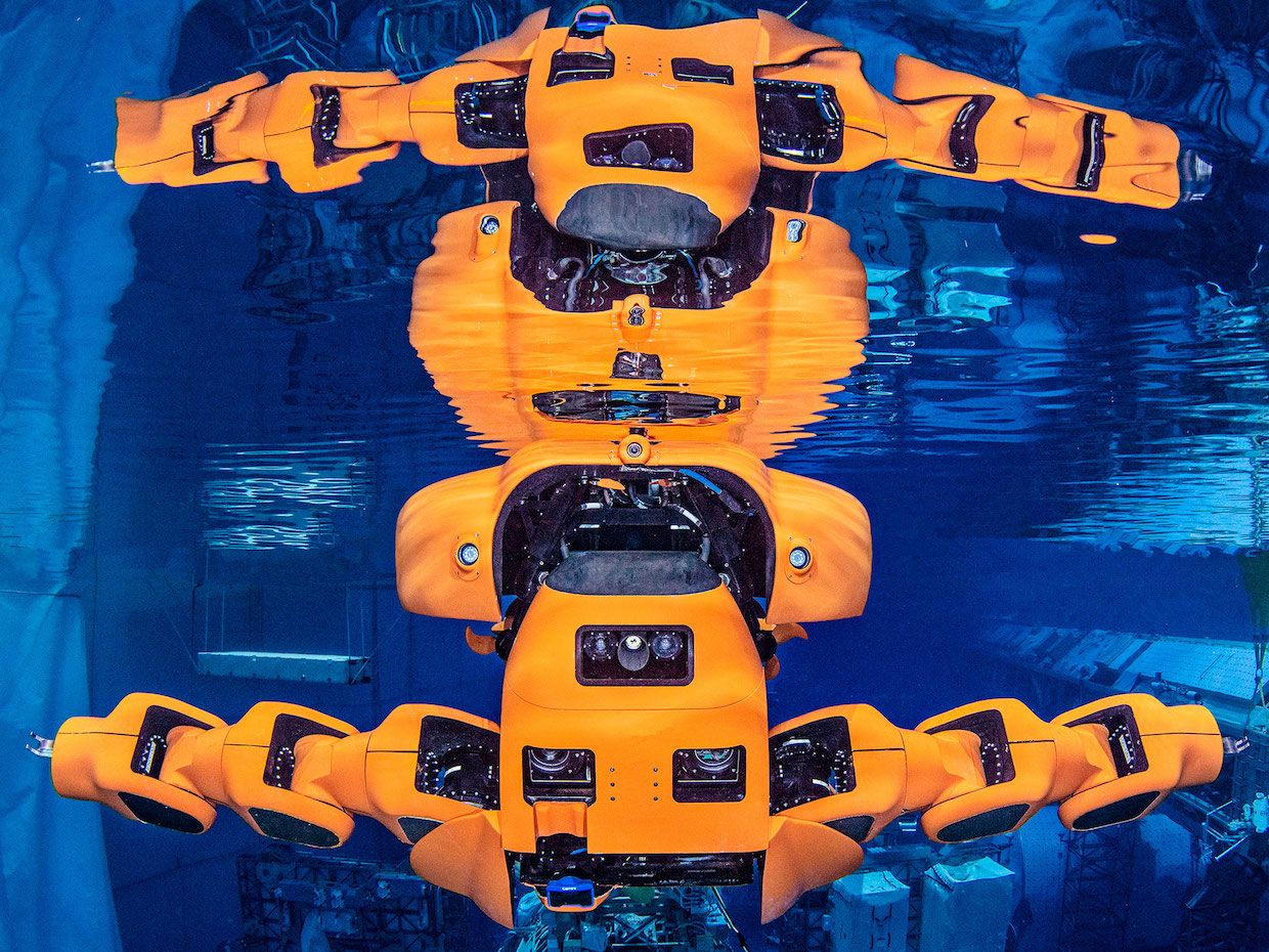 Aquanaut robot from HMI