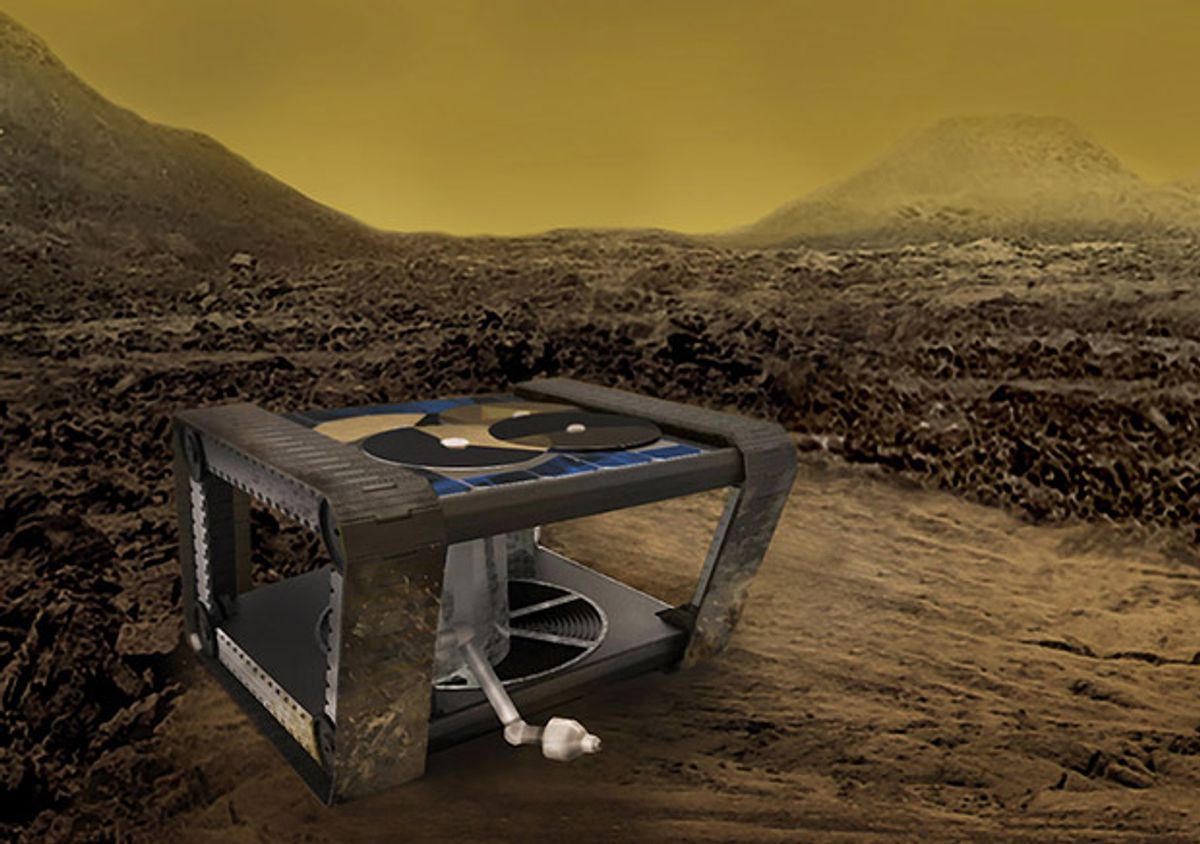 AREE Venus rover