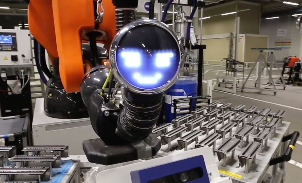 Audi factory collaborative robot