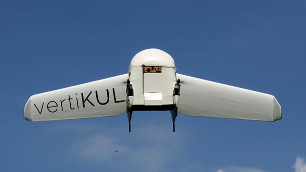 VertiKUL UAV Explores Practicalities of Delivery Drones