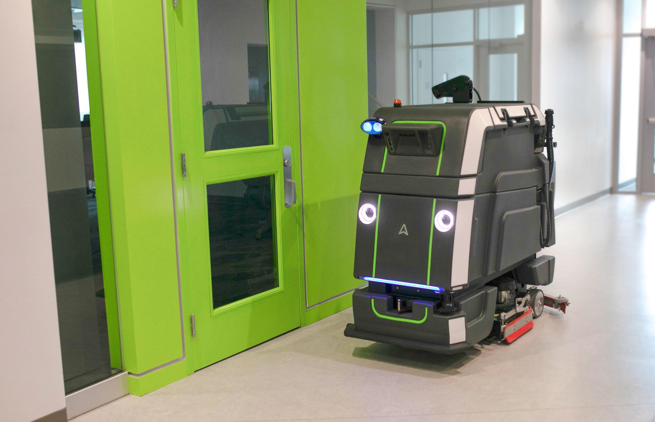 Avidbots multi-application robot, Neo 2, and the Disinfection Add-On cleaning at Rochester Institute of Technology