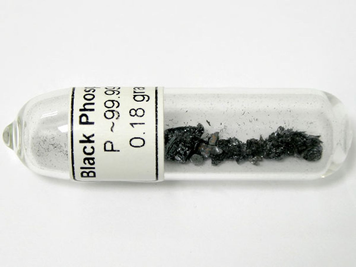 Black Phosphorus Ampoule
