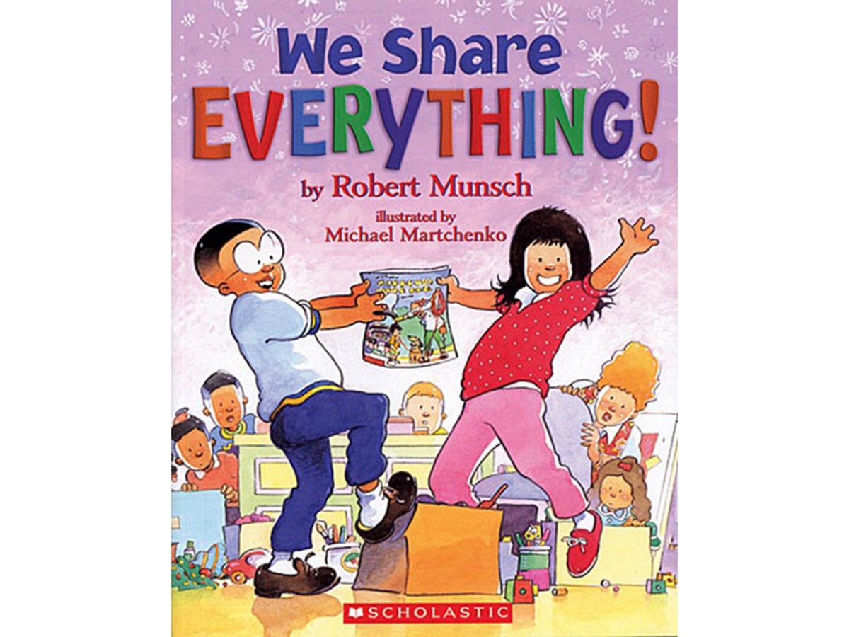 book cover illustration for "We Share Everything"