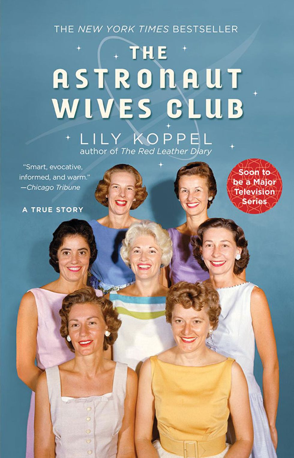 Book cover, 'The Astronaut Wives Club'