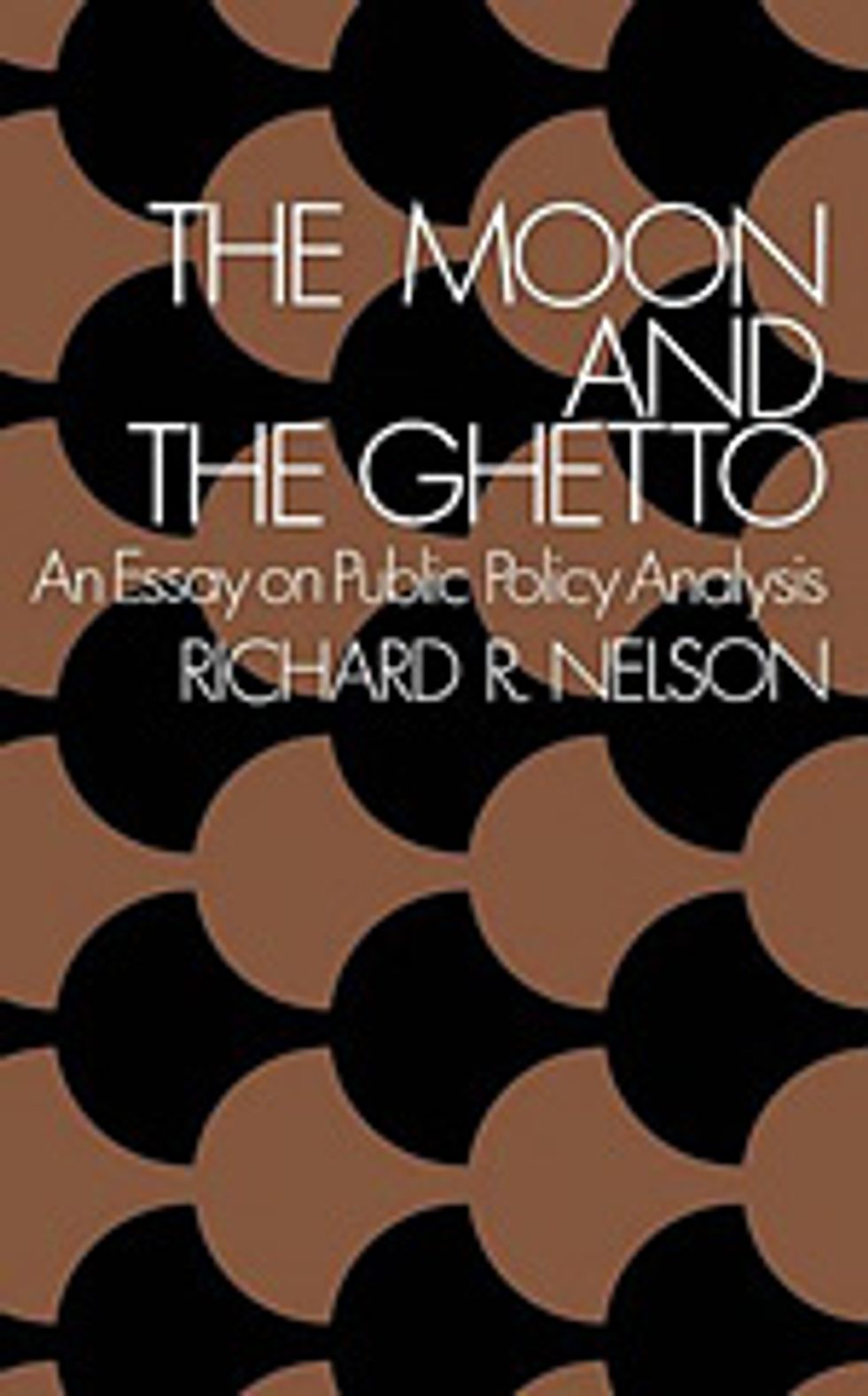 book cover, the moon and the ghetto