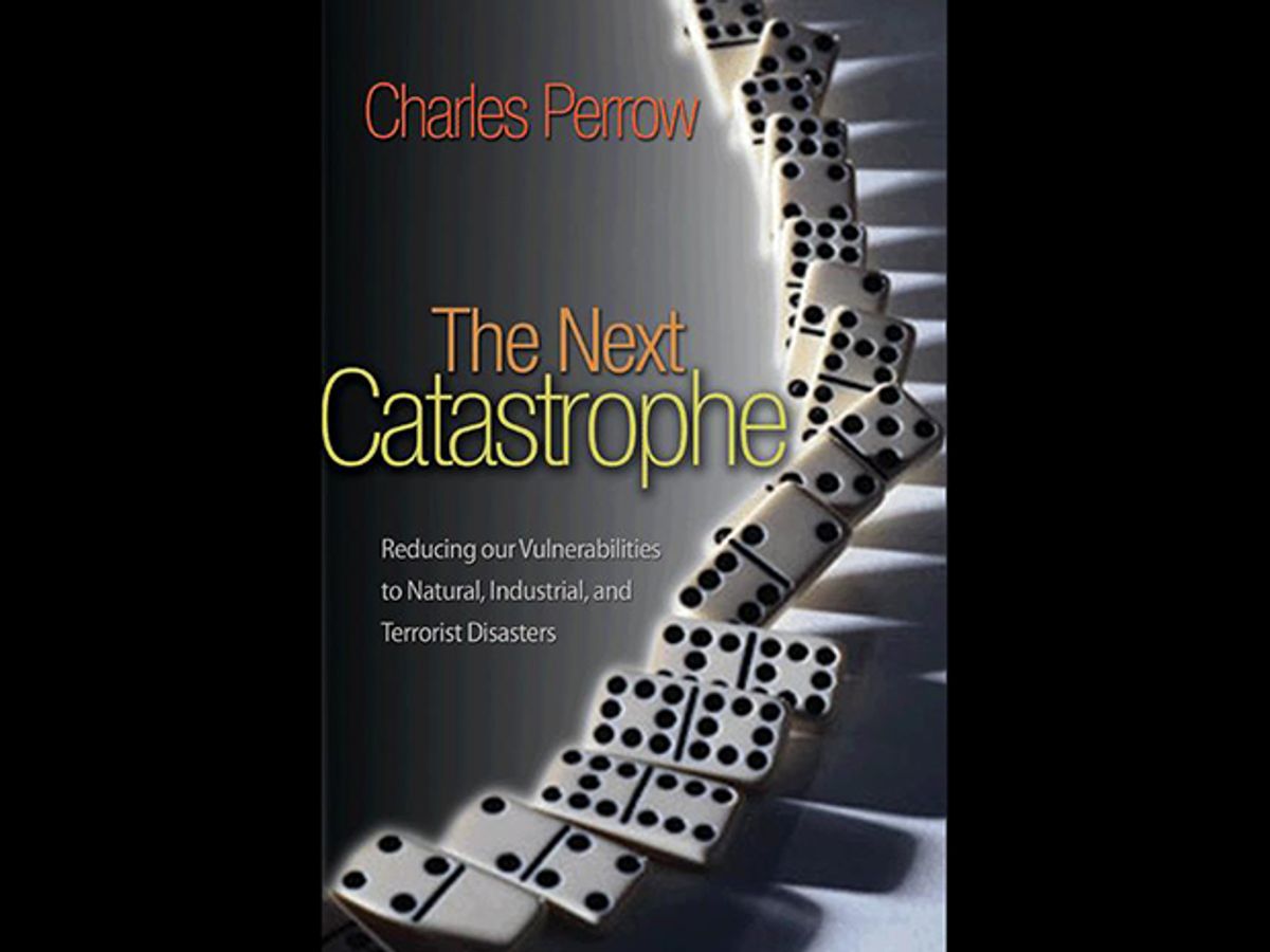 book cover, "The Next Catastrophe"