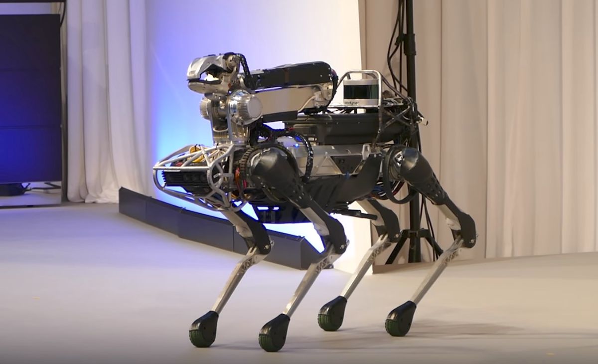 Boston Dynamics' SpotMini robot