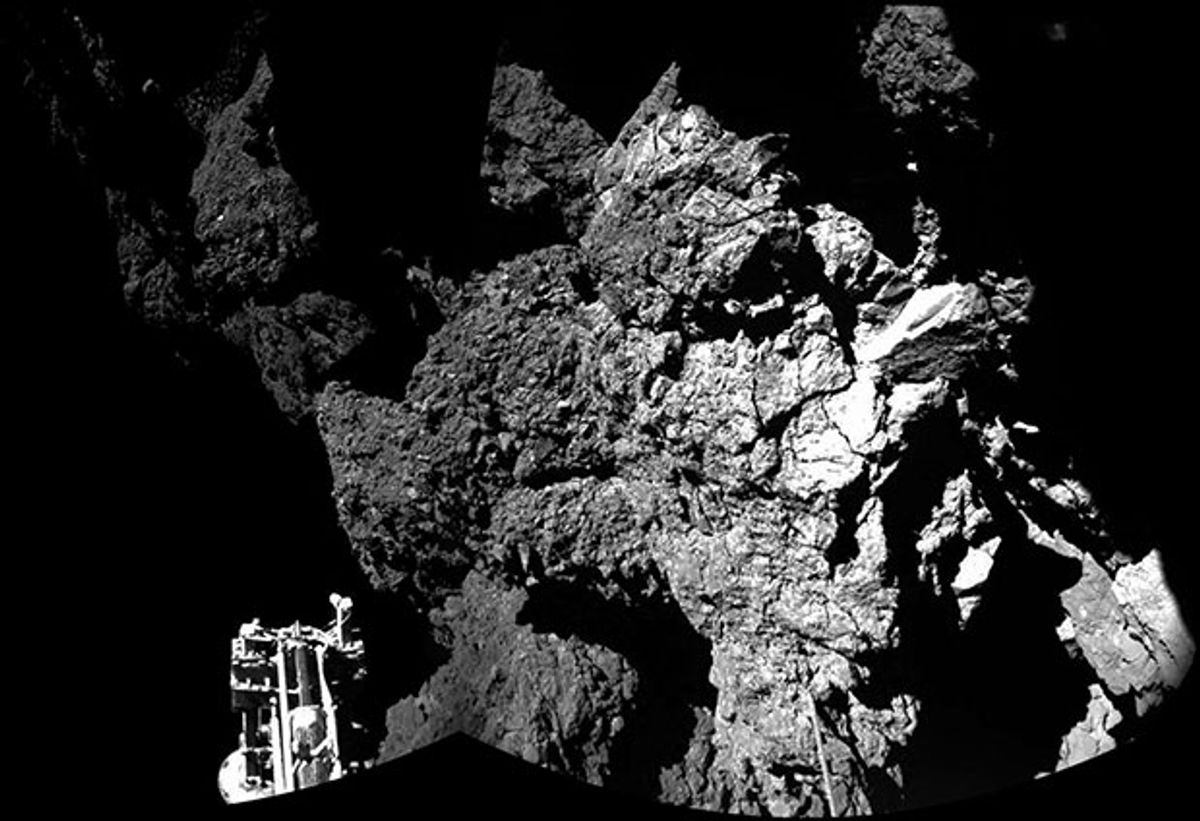 Video Friday: Comet Landing, DJI Inspire Drone, and Giant Fighting Robots