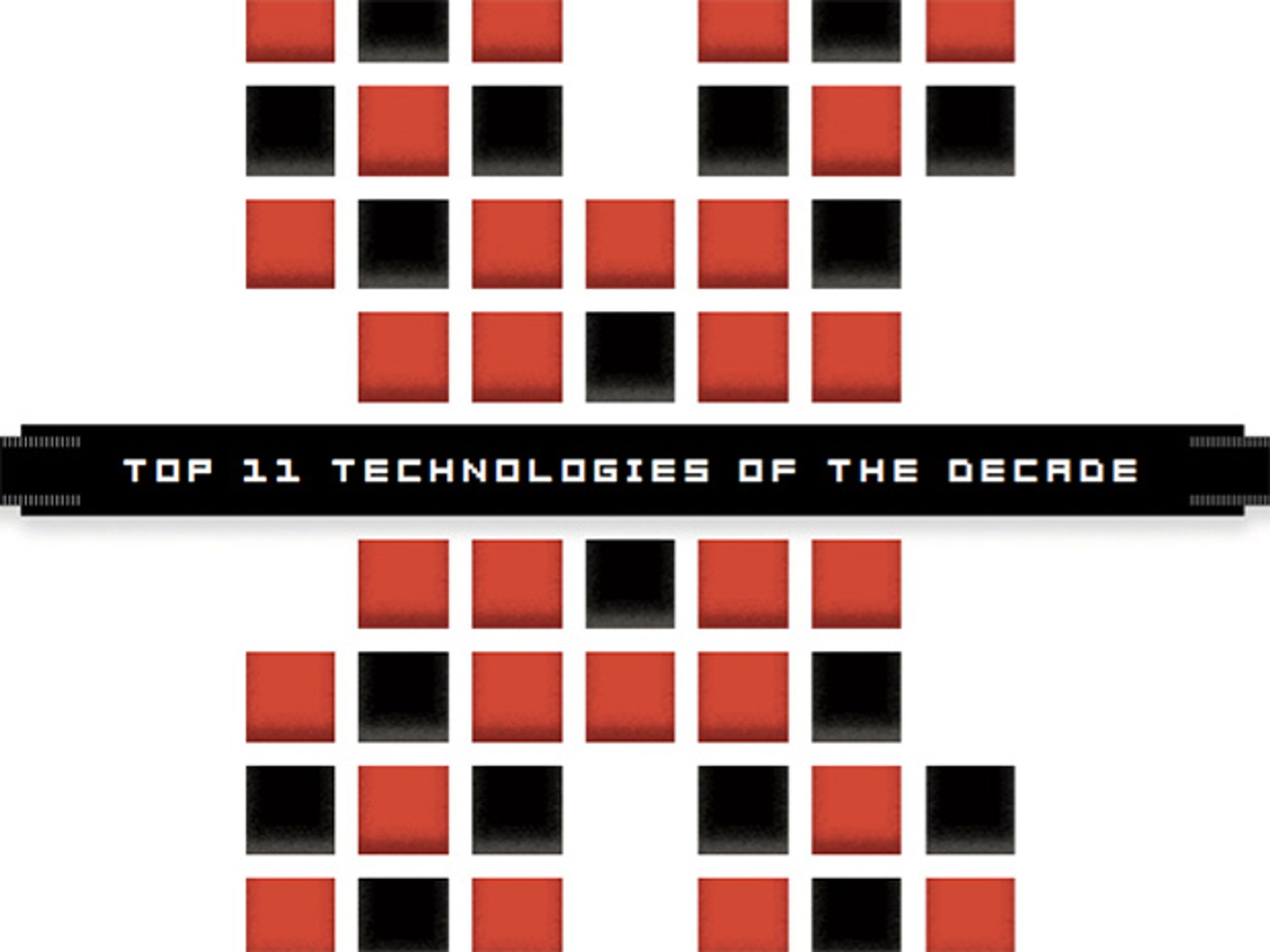 Cover illustration for top 11 technologies of the decade
