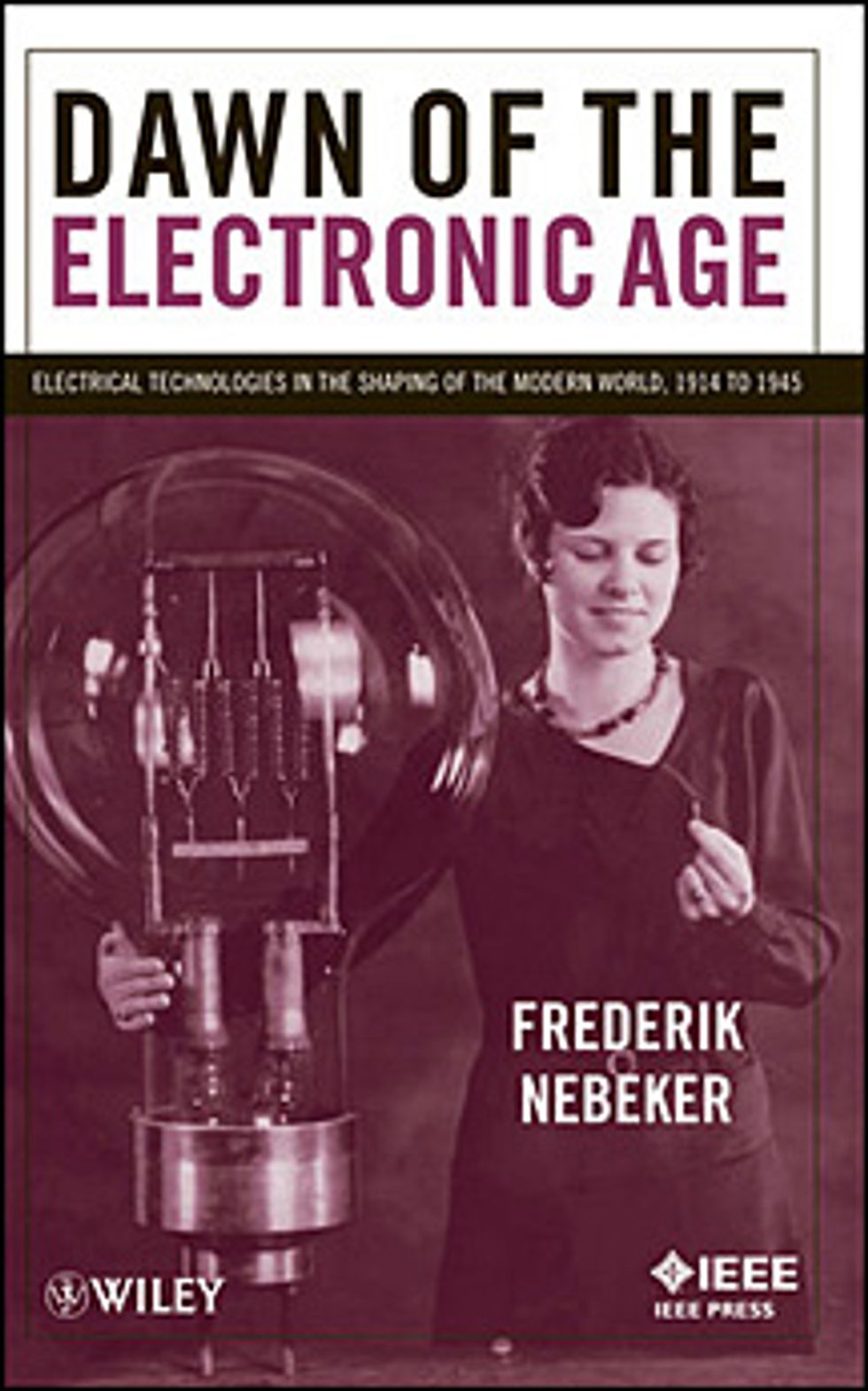 cover image, dawn of electronic age