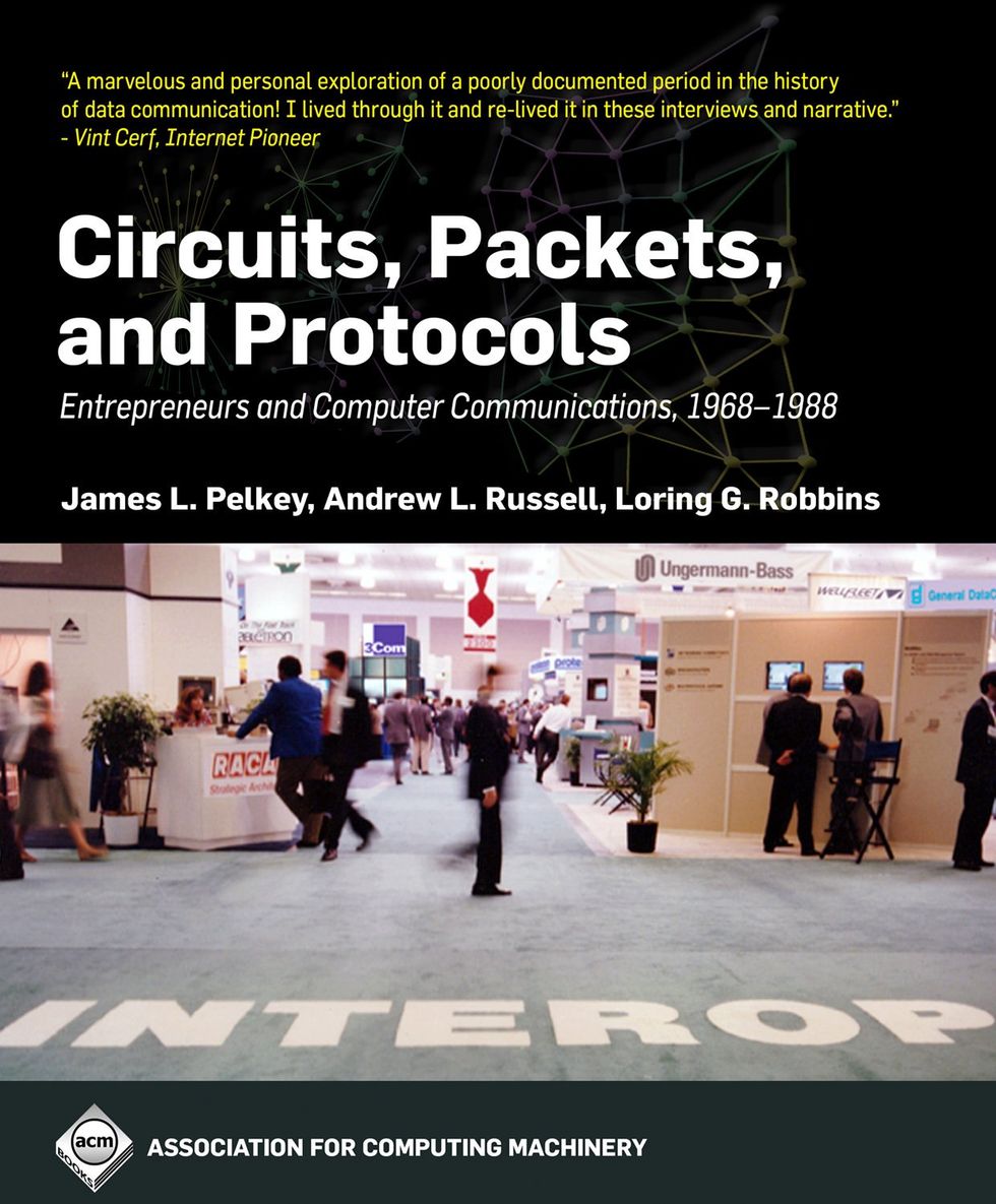 Cover of circuits, packets, and protocols