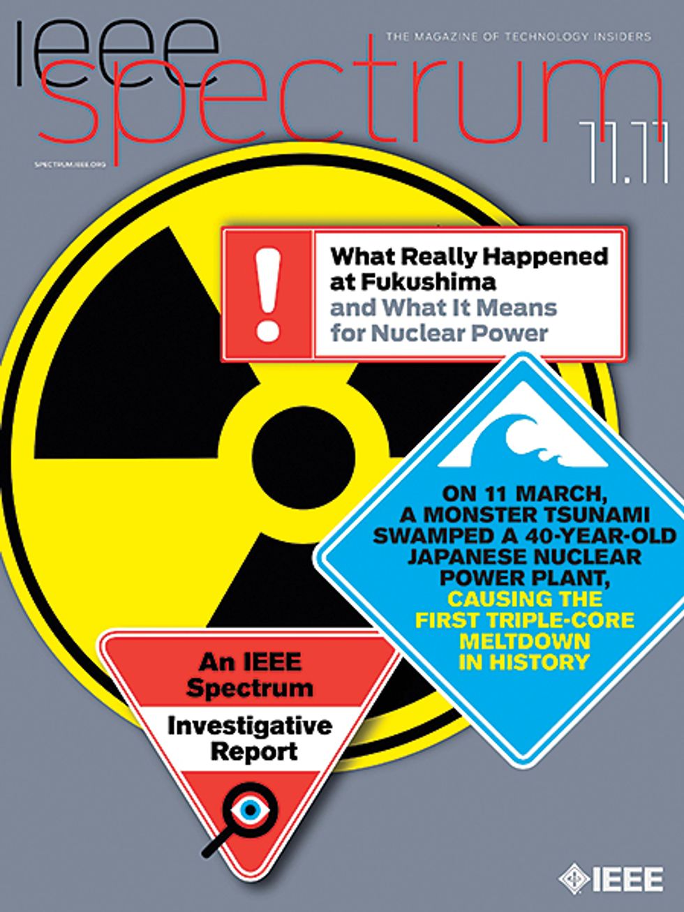 Cover of IEEE Spectrum magazine.