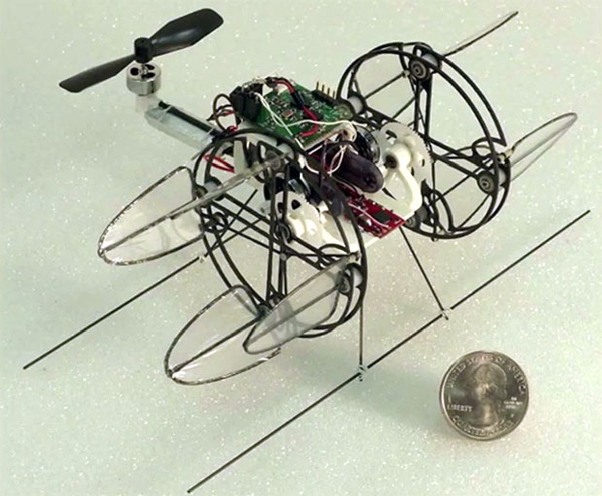 Cyclocopter designed at Texas A&M