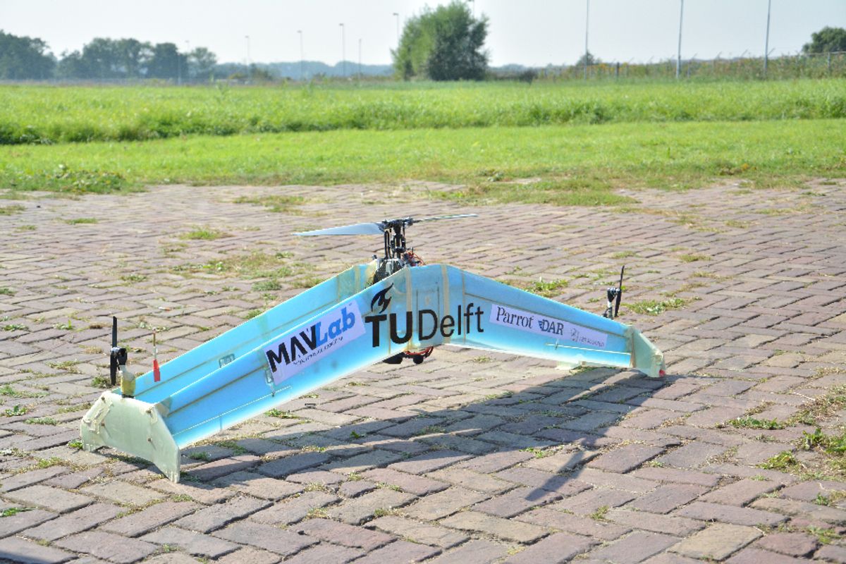 Delftacopter delivery drone