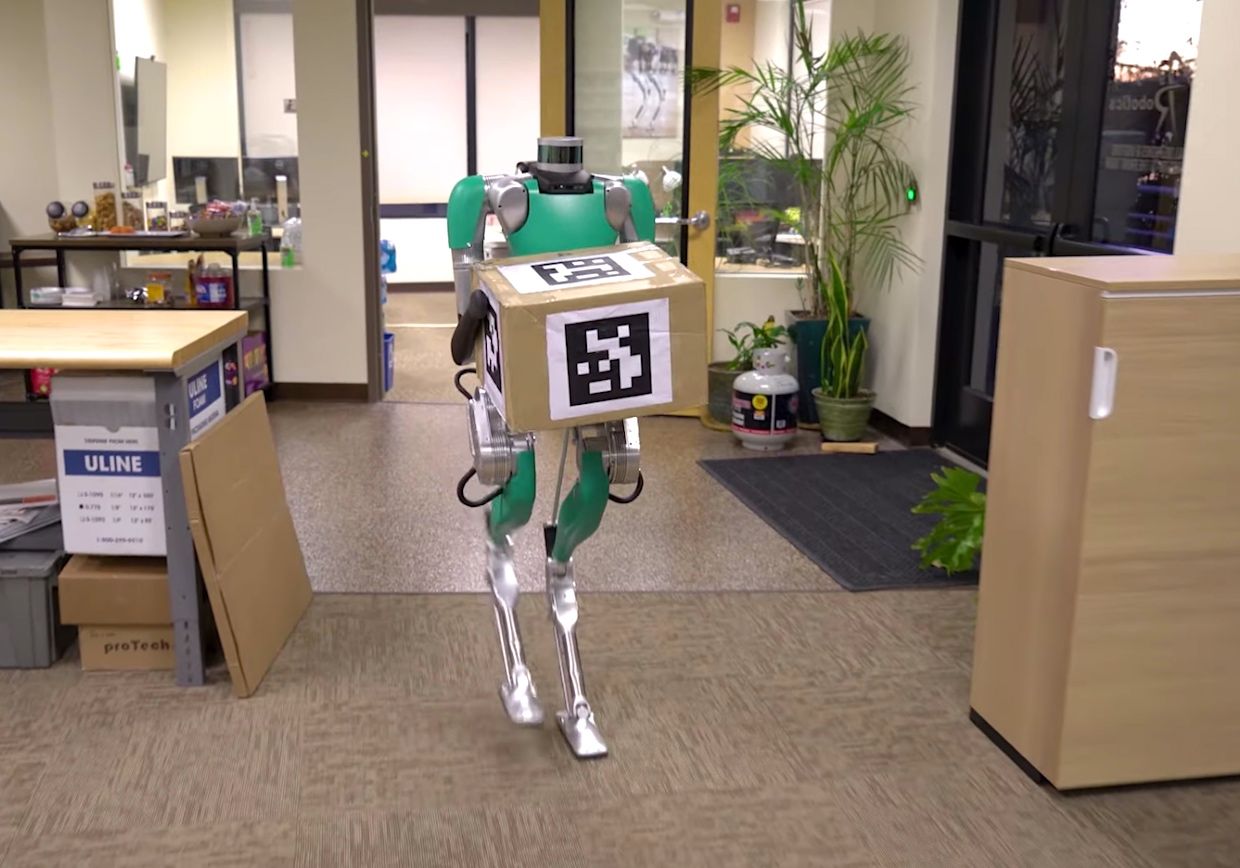 Agility Robotics' Digit v2 walking robot
