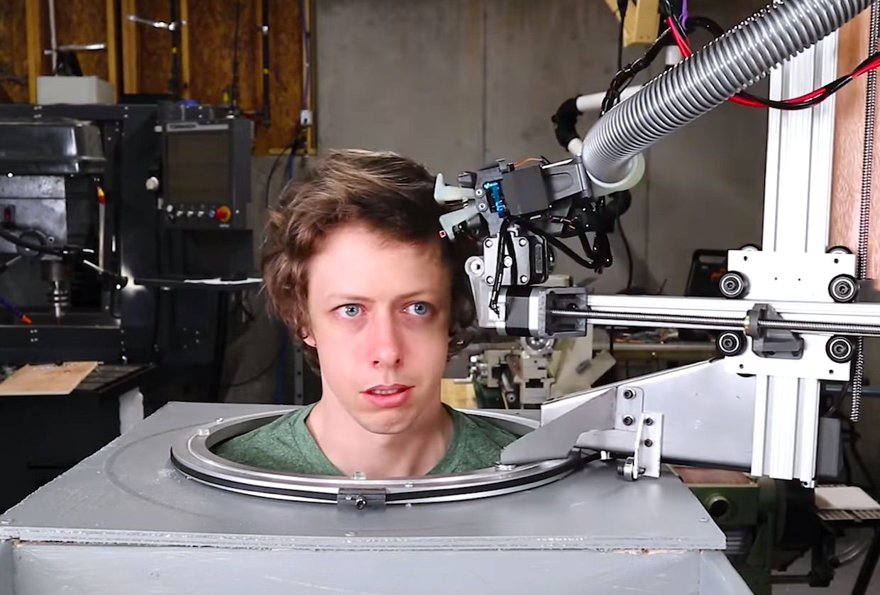 Video Friday: This Terrifying Robot Will Cut Your Hair With Scissors - IEEE  Spectrum