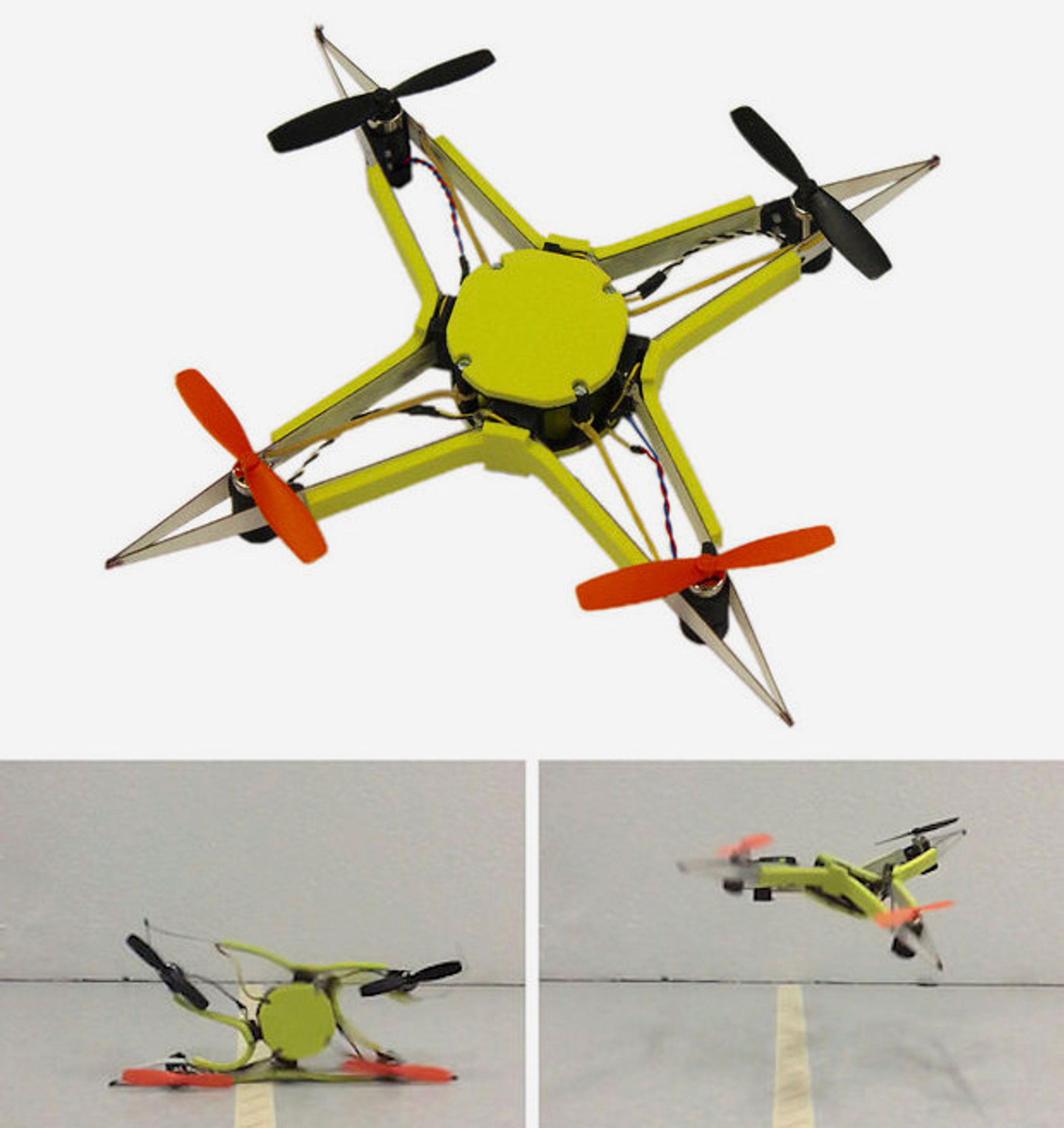 EPFL bio-inspired crashproof drone