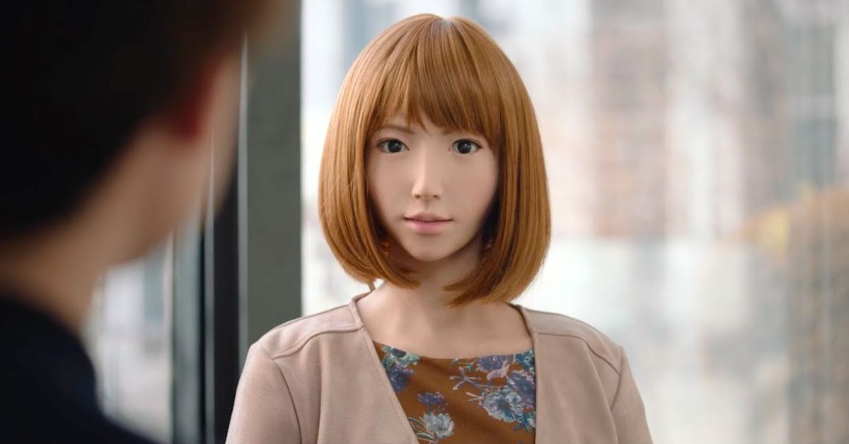 Erica, an android created by Hiroshi Ishiguro