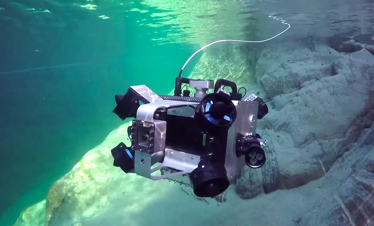 ETH Zurich's Scubo robotic submersible.