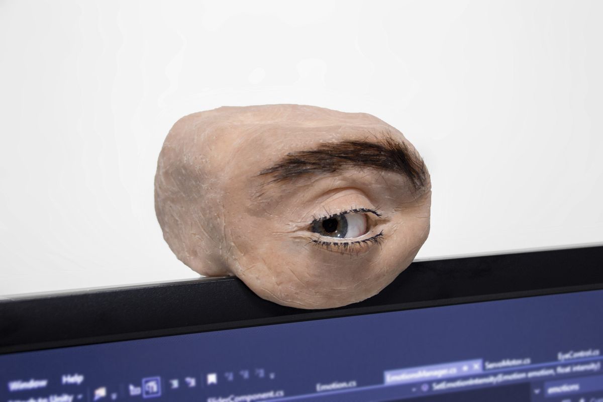 Eyecam on a laptop