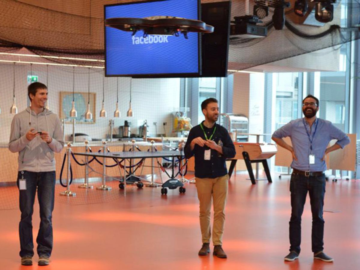 Facebook Engineers Turn Hackathon into Drone-a-thon