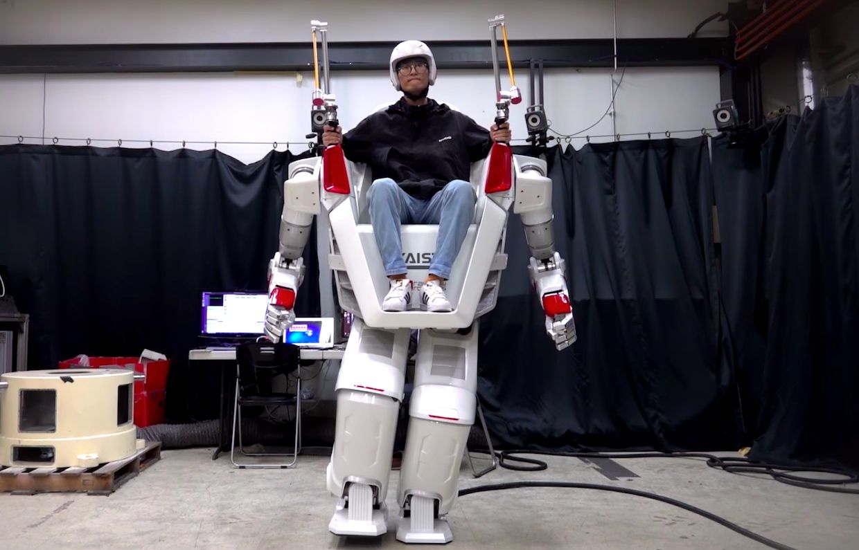 FX-2 Giant Human Riding Robot from KAIST HuboLab