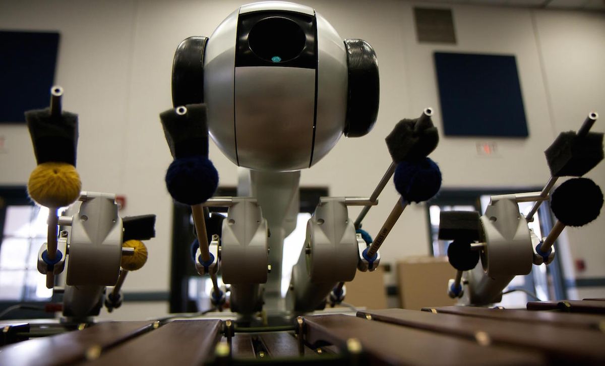 Georgia Tech's Shimon musical robot uses AI to compose completely original music