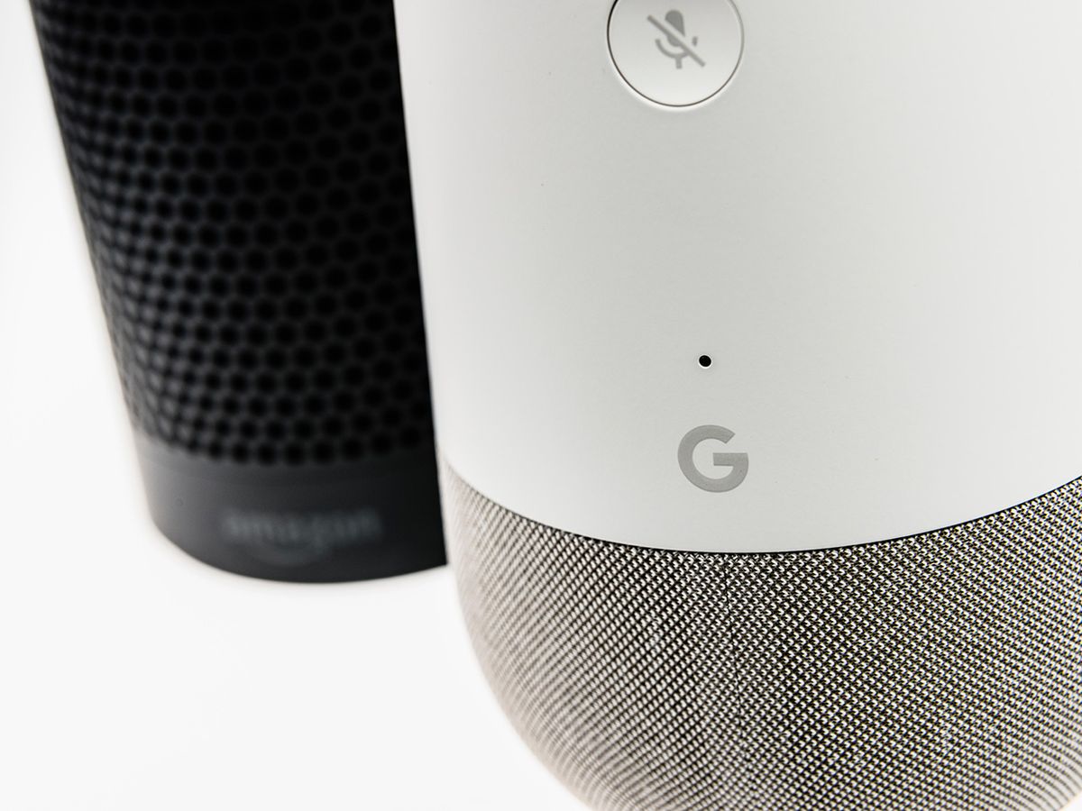 Google Home and Amazon Echo smart speakers